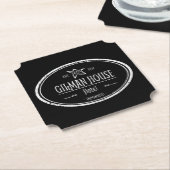 ギルマンハウスインソウスロヴェクラフティアン ペーパーコースター (アングル)