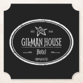 ギルマンハウスインソウスロヴェクラフティアン ペーパーコースター (正面)