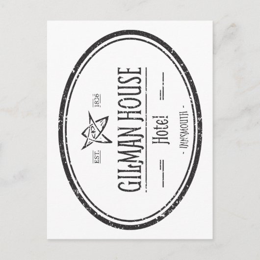 ギルマンハウスインソウスロヴェクラフティアン ポストカード (正面)