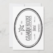 ギルマンハウスインソウスロヴェクラフティアン 招待状 (正面)