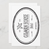 ギルマンハウスインソウスロヴェクラフティアン 招待状 (正面/裏面)