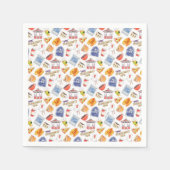 ギルモアガールのブライダルシャワー スタンダードカクテルナプキン (正面)