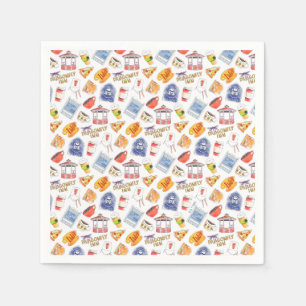 ギルモアガールズブライダルシャワー スタンダードカクテルナプキン