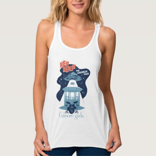 ギルモアガールズヘルプエイリアンチャーチツアー タンクトップ (正面)