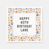 ギルモアガールズ誕生日 スタンダードカクテルナプキン (正面)