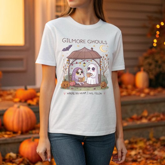 ギルモアグールズ – かわいい幽霊ハロウィーン Tシャツ