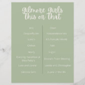 ギルモア女の子パーティーこのゲームまたはゲーム (正面)