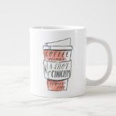 ギルモア女子 |コーヒーをお願い ジャンボコーヒーマグカップ (右)