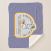 ギルモア女子 | コーヒー引用文図 シェルパブランケット (正面)