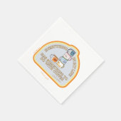 ギルモア女子 | コーヒー引用文図 スタンダードカクテルナプキン (角)