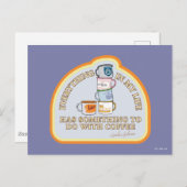 ギルモア女子 | コーヒー引用文図 ポストカード (正面/裏面)