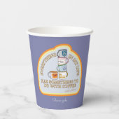 ギルモア女子 | コーヒー引用文図 紙コップ (裏面)