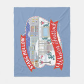 ギルモア女子 | スターズホローウィンターフェスティバル フリースブランケット (正面)