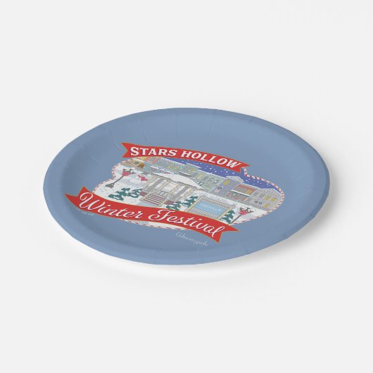 ギルモア女子 | スターズホローウィンターフェスティバル ペーパープレート (アングル)