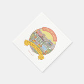 ギルモア女子 | スターズホローオータムフェスティバル スタンダードカクテルナプキン (角)