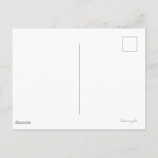 ギルモア女子 | スターズホローオータムフェスティバル ポストカード (裏面)