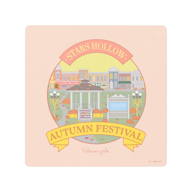 ギルモア女子 | スターズホローオータムフェスティバル メタルプリント (正面)
