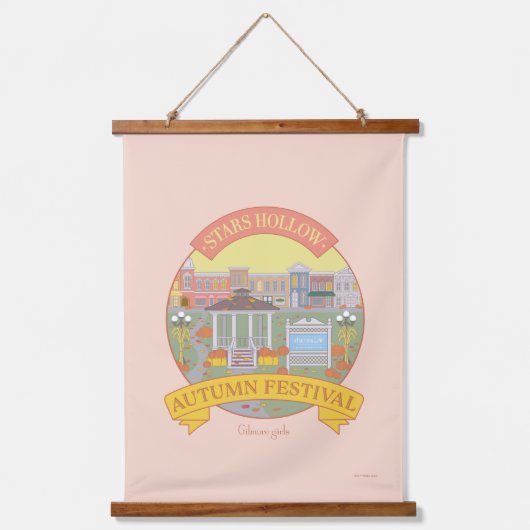 ギルモア女子 | スターズホローオータムフェスティバル 吊り下げ型タペストリー (正面)