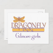 ギルモア女子 |ドラゴンフライインロゴ ポストカード (正面/裏面)