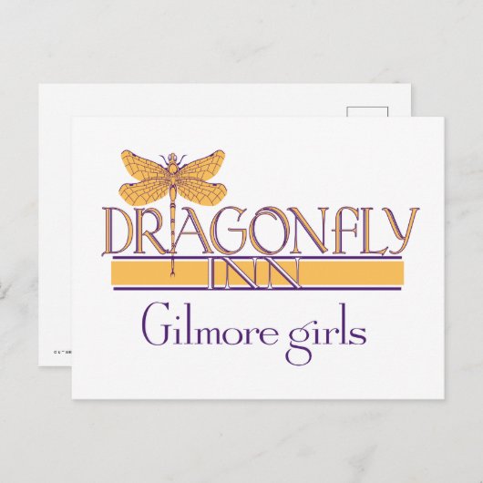 ギルモア女子 |ドラゴンフライインロゴ ポストカード (正面/裏面)