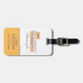 ギルモア女子 |ドラゴンフライインロゴ ラゲッジタグ (正面横)