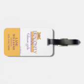 ギルモア女子 |ドラゴンフライインロゴ ラゲッジタグ (裏面横)