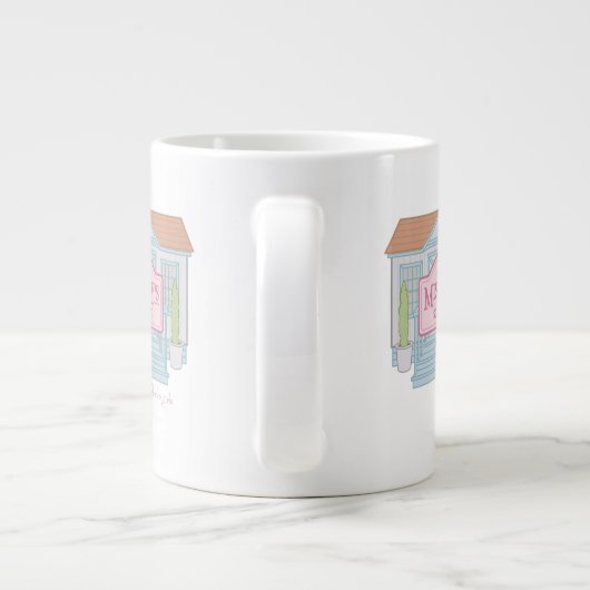 ギルモア女子 | パテ恋しく思ィのバレエ学校 ジャンボコーヒーマグカップ (裏面)