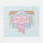 ギルモア女子 | パテ恋しく思ィのバレエ学校 フリースブランケット (正面(横))