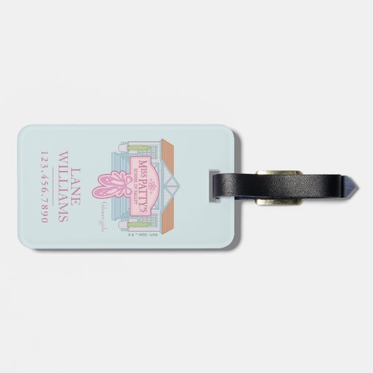 ギルモア女子 | パテ恋しく思ィのバレエ学校 ラゲッジタグ (裏面横)