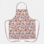 ギルモア女子 | ルークのダイナーコーヒーパターン エプロン (正面)