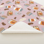 ギルモア女子 | ルークのダイナーコーヒーパターン シェルパブランケット (3/4)