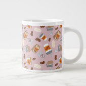 ギルモア女子 | ルークのダイナーコーヒーパターン ジャンボコーヒーマグカップ (右)