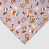 ギルモア女子 | ルークのダイナーコーヒーパターン 薄葉紙 (詳細)