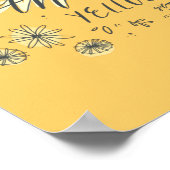 ギルモア女子 |千の黄色のデイジー ポスター (角)