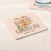 ギルモア女子 |私はあなたのロレリのロリー スクエアペーパーコースター (アングル)