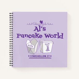 ギルモア女子 Al's Pancake World ノートブック