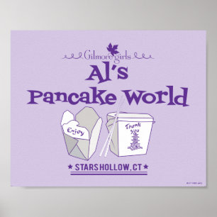 ギルモア女子 Al's Pancake World ポスター