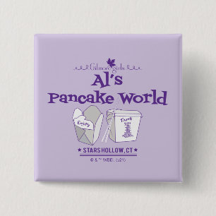 ギルモア女子 Al's Pancake World 缶バッジ