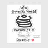 ギルモア女子 | Al's Pancake World Logo シール (シート)