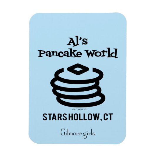 ギルモア女子 | Al's Pancake World Logo マグネット (縦)