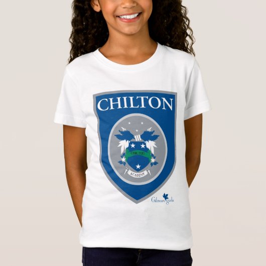 ギルモア女子 | Chilton Academyバッジ Tシャツ (正面)