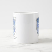 ギルモア女子 | Chilton Academy水彩バッジ ジャンボコーヒーマグカップ (正面)