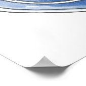 ギルモア女子 | Chilton Academy水彩バッジ ポスター (角)