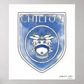 ギルモア女子 | Chilton Academy水彩バッジ ポスター (正面)