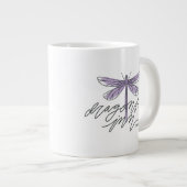 ギルモア女子 | Dragonfly Innスクリプト ジャンボコーヒーマグカップ (正面右)