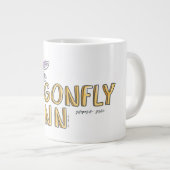 ギルモア女子 | Dragonfly Inn Waterカラーロゴ ジャンボコーヒーマグカップ (正面右)