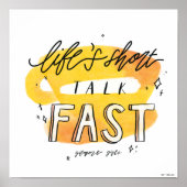 ギルモア女子 | Life's Short Talk Fast ポスター (正面)