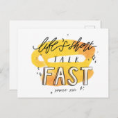 ギルモア女子 | Life's Short Talk Fast ポストカード (正面/裏面)