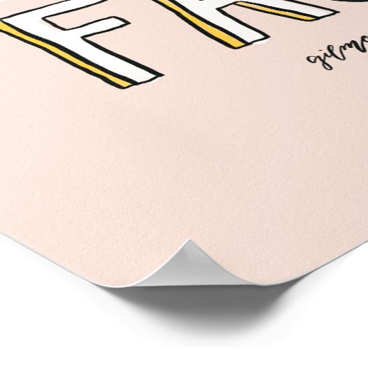 ギルモア女子 | Life's Short Talk Fast - Coffee ポスター (角)