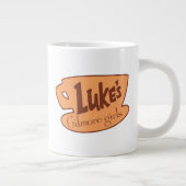ギルモア女子 | Luke's Dinerロゴ ジャンボコーヒーマグカップ (右)